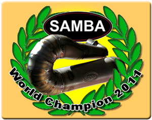 Also in combination with the pipe Samba 7, steel or titanium